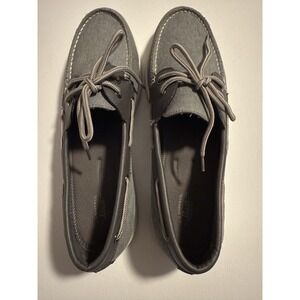 G.H.Bass‎ Co. Men's Bass Dock Grey Boat Shoes Size 12